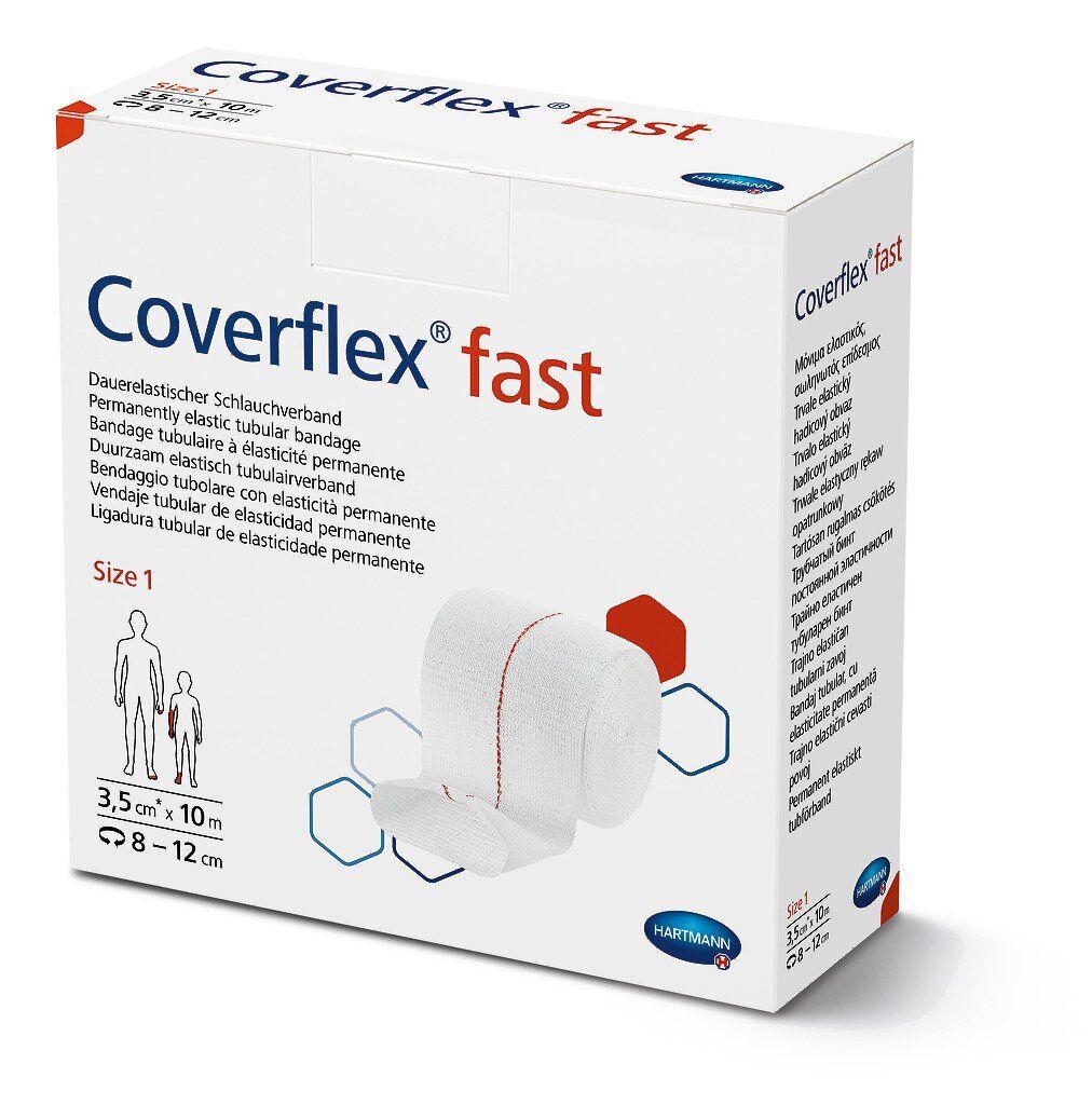 Постоянно эластичный трубчатый бинт Coverflex fast p. 1 3,5 cм 10 м - фото 1