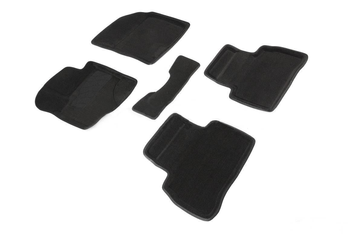 Коврики в салон ворсовые 3D Seintex Suzuki Vitara 2015- 5 шт. Черный 86296