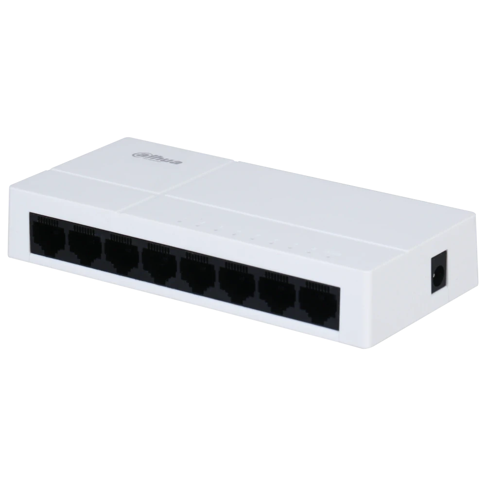 Комутатор 8 портів некерований Dahua DH-PFS3008-8GT-L (2863456201)