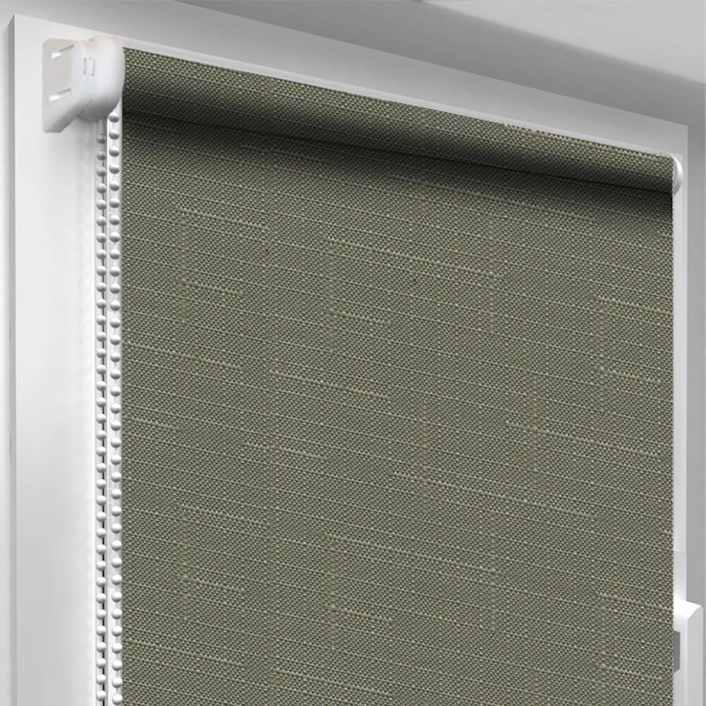 Рулонна штора DECO SHARM льон 7437 625х1700 мм Зелений (1213041)