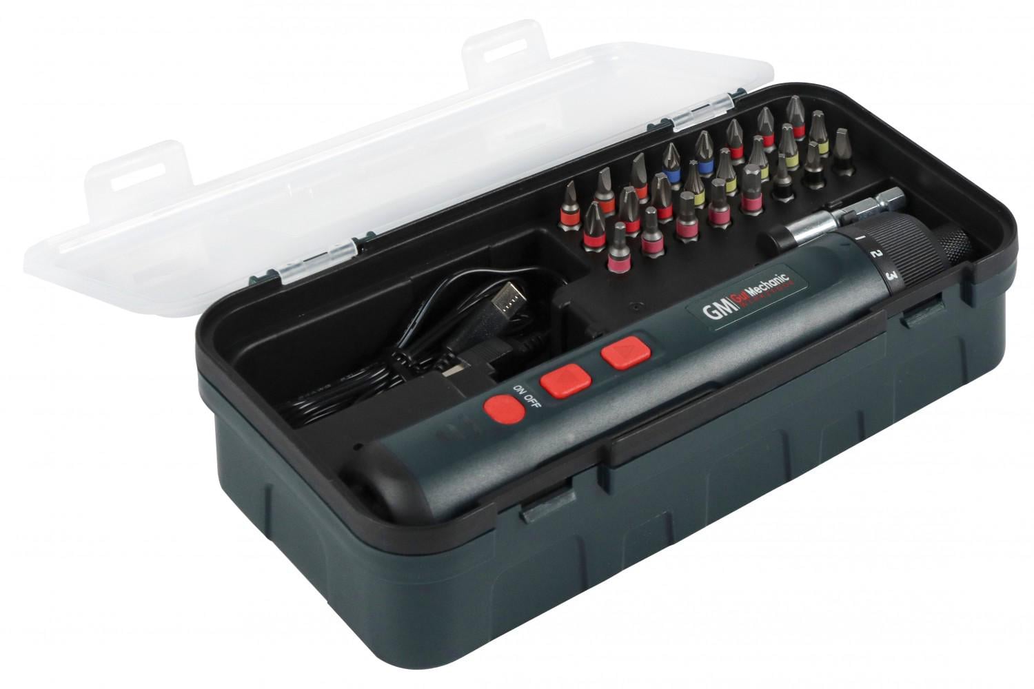 Отвертка аккумуляторная GUT MECHANIC 4V 1/4" 5 Нм 320 об/мин 2 А·час SD14320 (11IA2131GM)