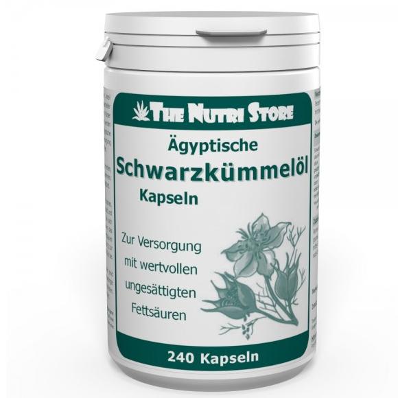 Чорний кмин The Nutri Store Black Cumin Seed Oil 240 Caps (ФР-00000166,10)