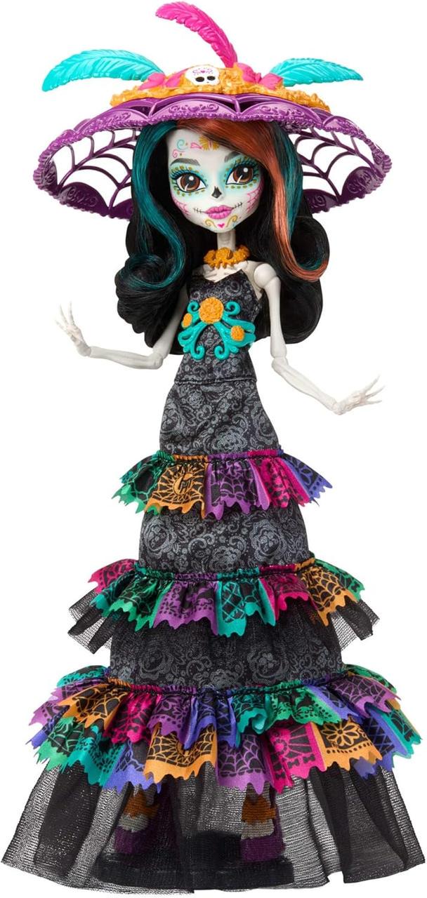 Кукла Monster High Skelita Calaveras Dia De Muertos Collectible Howliday (2604437977) - фото 2