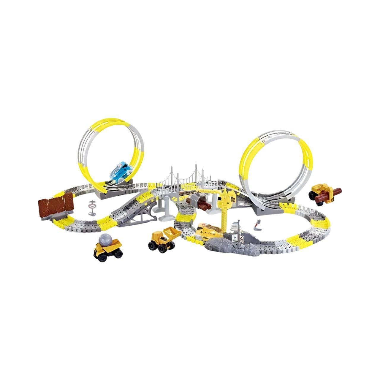 Строительная техника Трек 386 машинка с подсветкой декорации 231 деталей