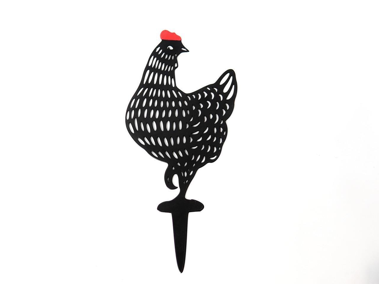 Садовая фигура Курочки металлическая для сада/газона (DCR021) - фото 6 Садовая фигура Курочки металлическая для сада/газона (DCR021) - фото 6