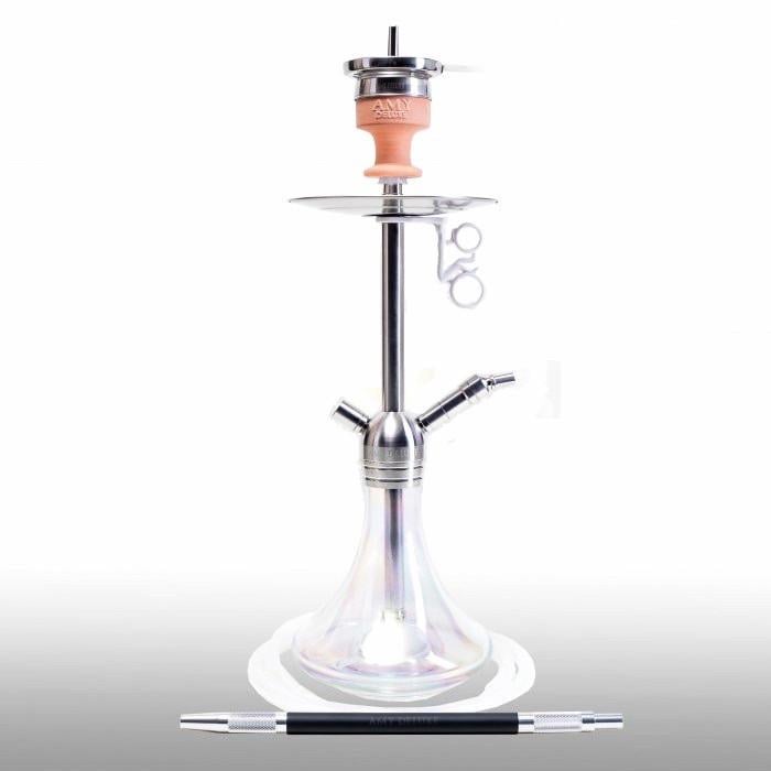 Кальян AMY Deluxe SS 13R Little stick на 1 персону 57 см Прозрачный (640639536)