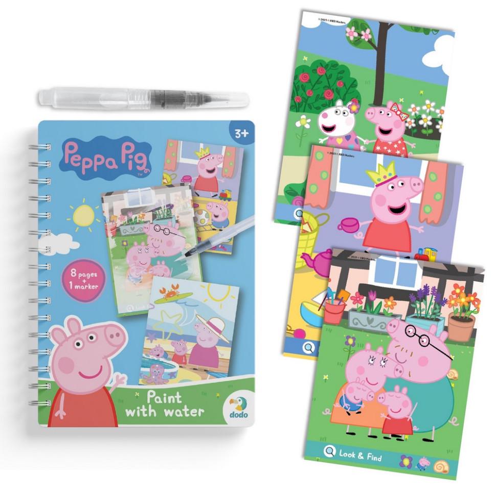 Раскраска водная 200645 Pig 8 страниц (3143394180)