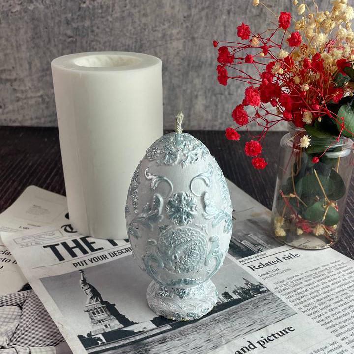 Форма для свечей Винтажное яйцо (1429) Форма для свечей Винтажное яйцо (1429)