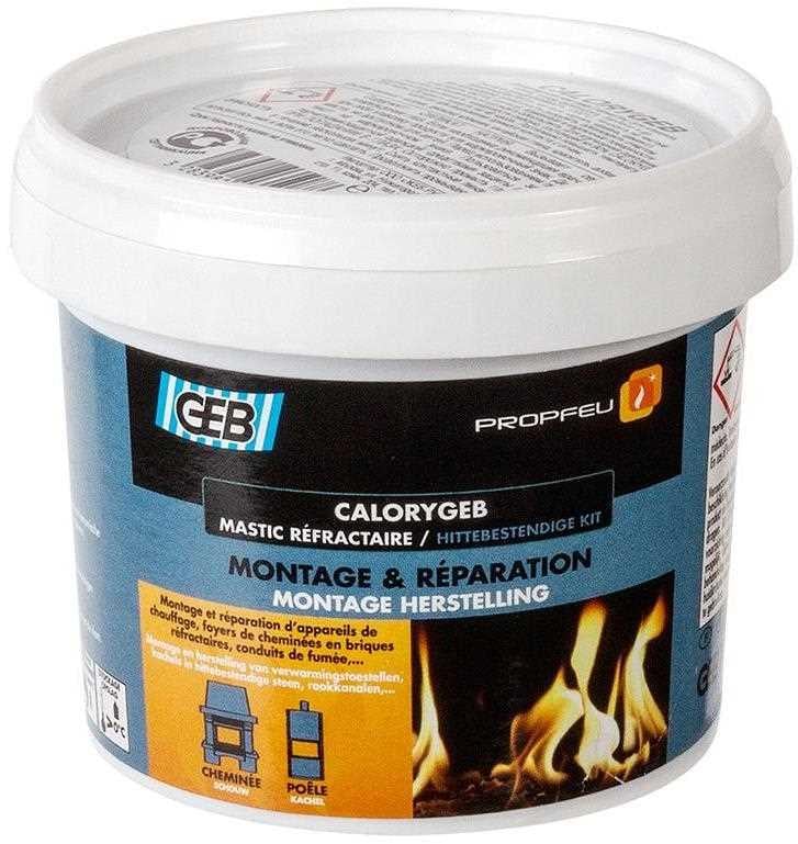 Мастика вогнетривка Geb Calorygeb 600 г (28414527)