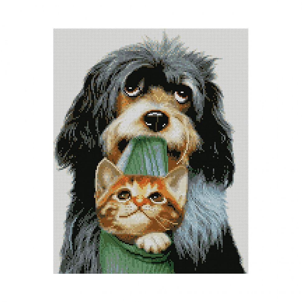 Алмазная мозаика Strateg Вместе навсегда 40х50 см (FA10178)