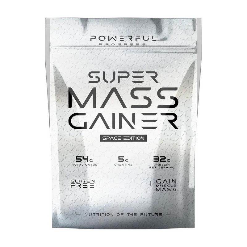 Гейнер Powerful Progress Super Mass Gainer 2 кг Капучино Гейнер Powerful Progress Super Mass Gainer 2 кг Капучино