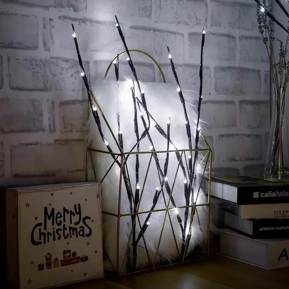 Світильник декоративний UKC Гілки верби 20 світлодіодів 1 шт. Холодний білий (2561978009) - фото 4 Світильник декоративний UKC Гілки верби 20 світлодіодів 1 шт. Холодний білий (2561978009) - фото 4