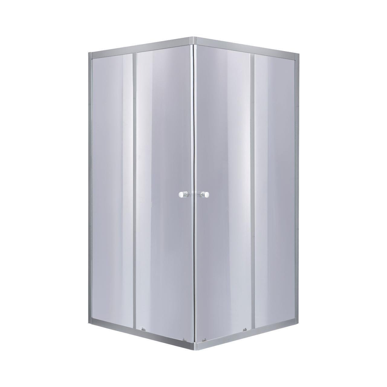 Душевая кабина Lidz Wawel SC90x90.SAT.LOW.GR стекло тонированное 4 мм без поддона (2552208125)