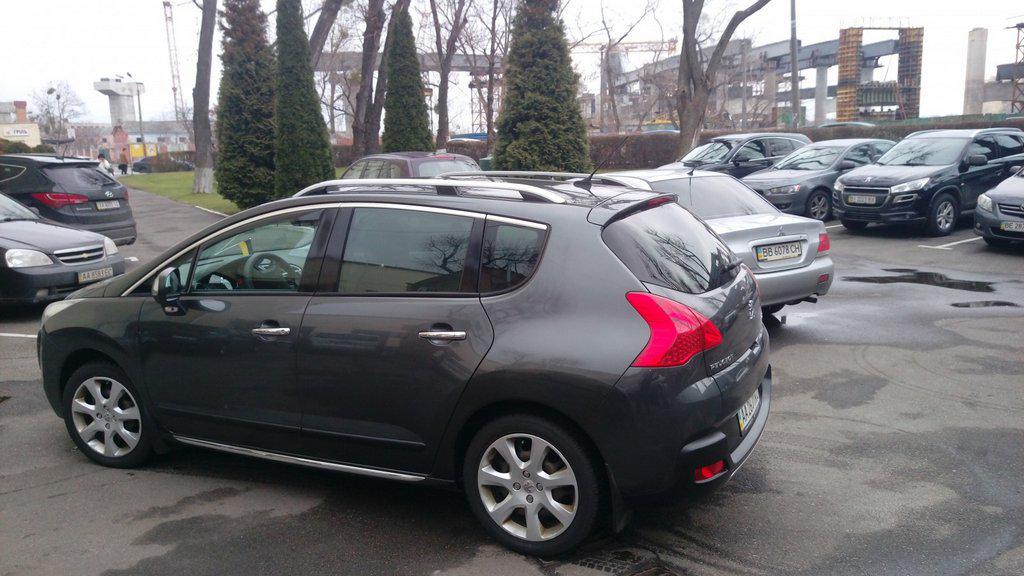 Рейлинги Skyport Grey для Peugeot 3008 2008-2016 - фото 7