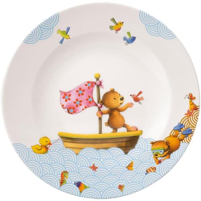 Тарелка детская плоская Villeroy & Boch Happy as a Bear 21,5 см