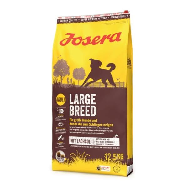 Корм для собак Josera Large Breed больших пород с лососем 26/14 12,5 кг (000021333)