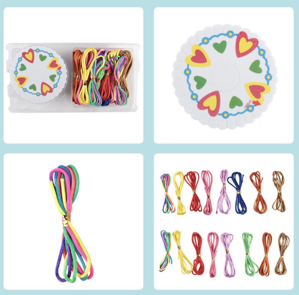 Набор для плетения браслетов 34234324 Разноцветный (2677473672) - фото 3