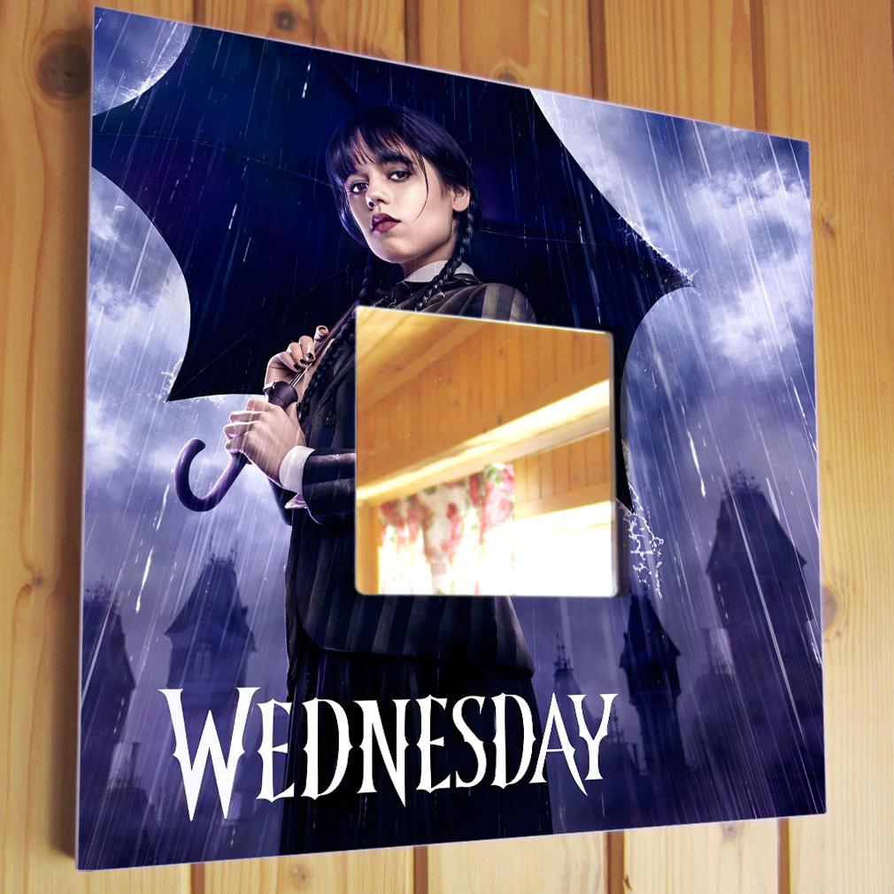 Дзеркало Wednesday "Сімейка Аддамс" 260х260 мм (M04331)