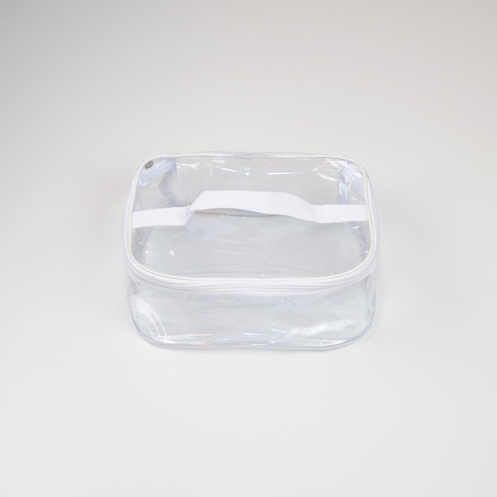 Прямоугольная силиконовая косметичка Л Белый Прямоугольная силиконовая косметичка Л Белый