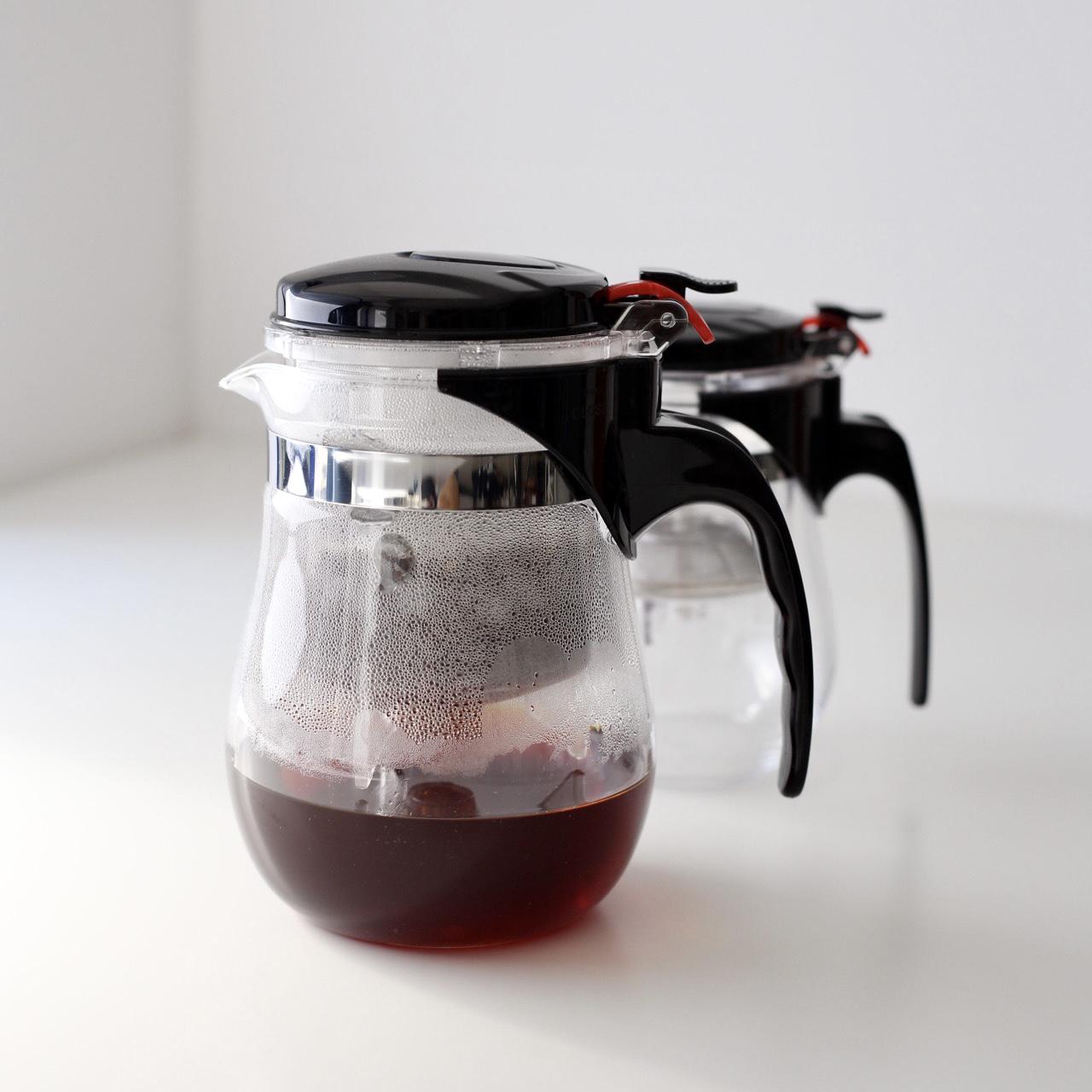 Чайник заварочный с системой слива Гунфу из жаропрочного стекла 1000 мл (00000010181) - фото 5 Чайник заварочный с системой слива Гунфу из жаропрочного стекла 1000 мл (00000010181) - фото 5