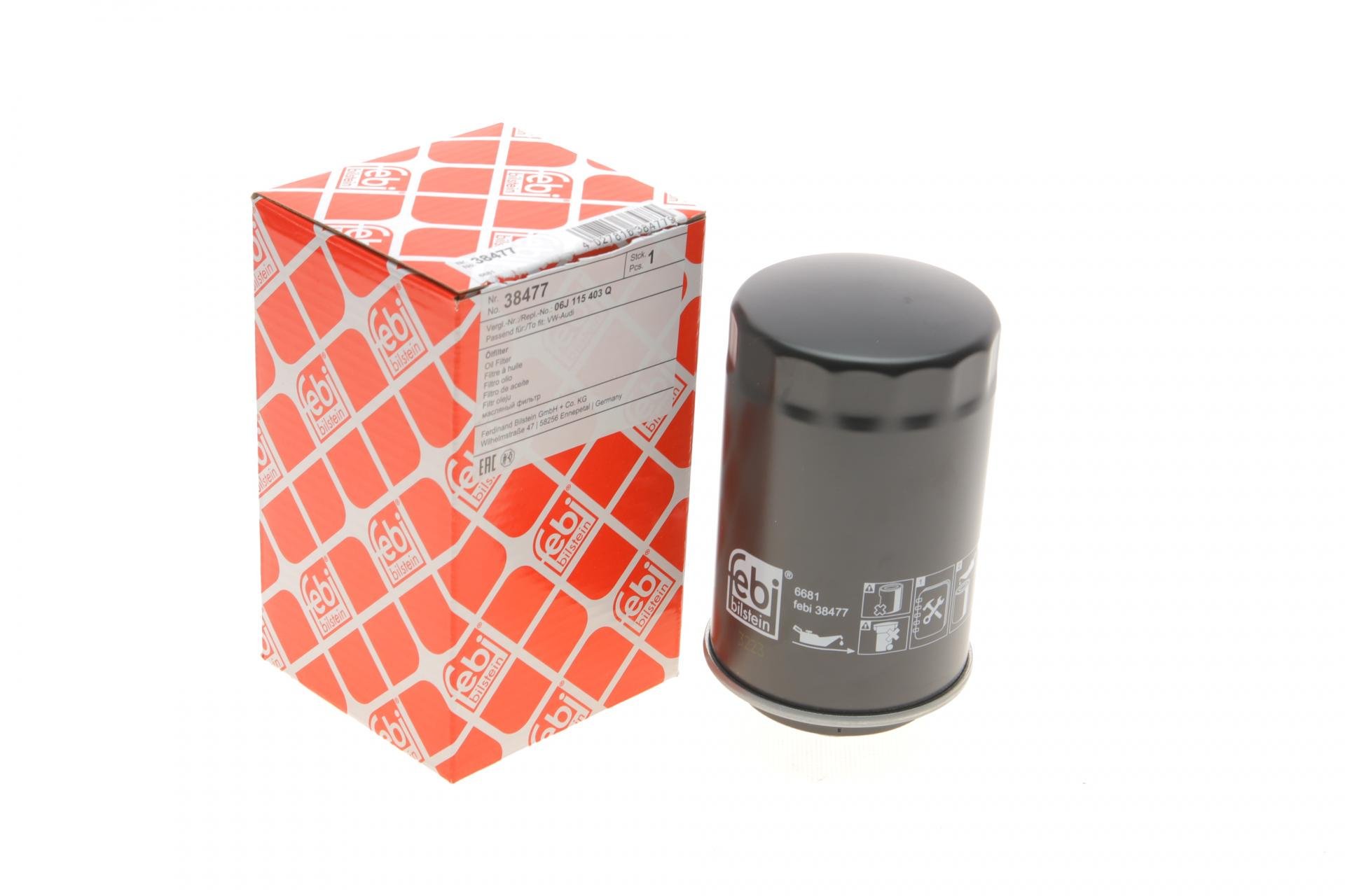 Фільтр масляний FEBI BILSTEIN для VW T5 2,0TSI 11- (38477)