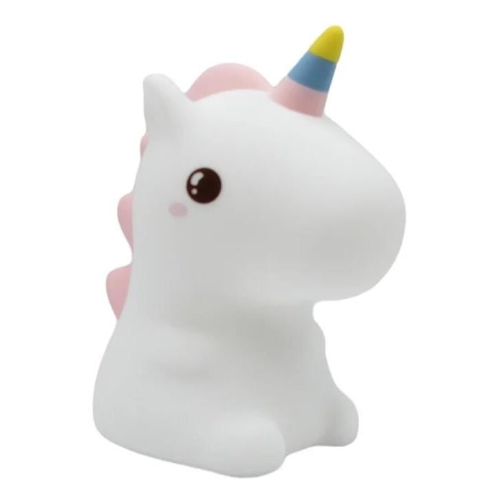 Ночной светильник силиконовый Light Unicorn Единорог с аккумулятором (3_04247)