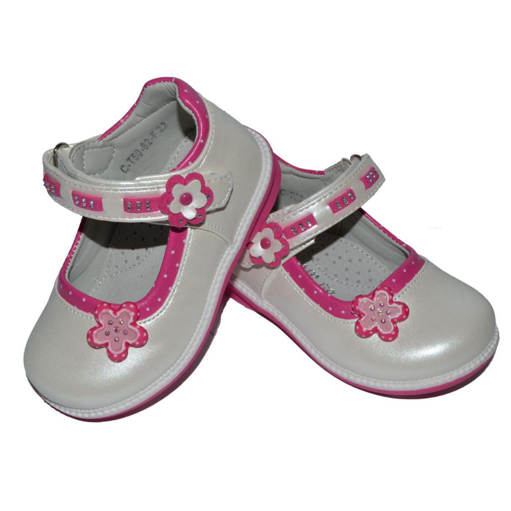 Туфлі для дівчинки Tom.m 105-5082-05 р. 24 15 см Білий (105-5082-05-24) - фото 3 Туфлі для дівчинки Tom.m 105-5082-05 р. 24 15 см Білий (105-5082-05-24) - фото 3