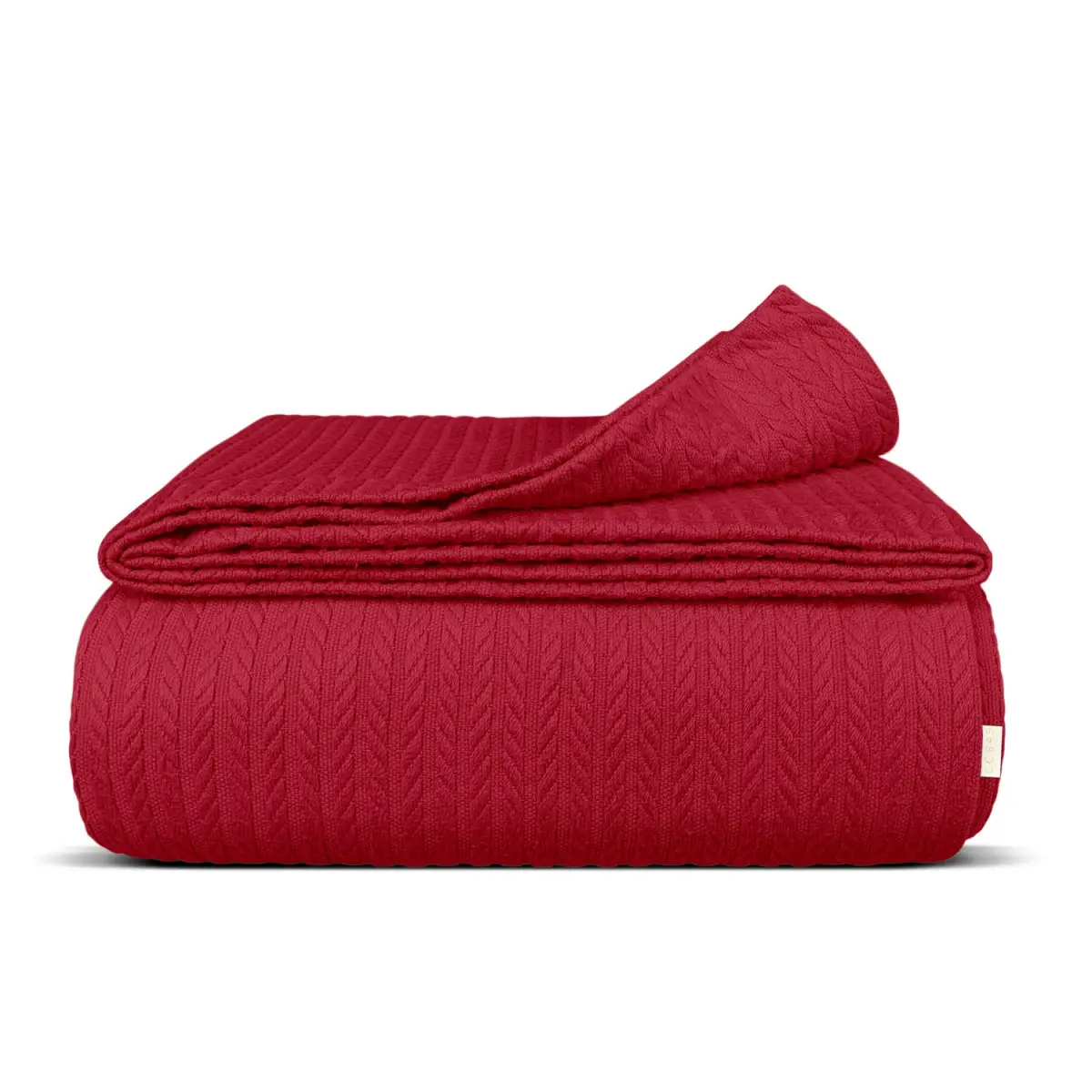 Плед-покривало косичка 75x95 см Merlot Knitted Braid (8-6-5112182) Плед-покривало косичка 75x95 см Merlot Knitted Braid (8-6-5112182)