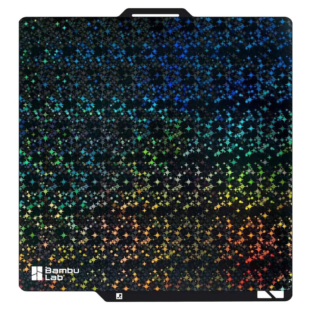 Пластина Bambu Lab Starry Surface Plate 256x256 мм с двухсторонним 3D покрытием для X1/P1/A1 (FAP016-N)
