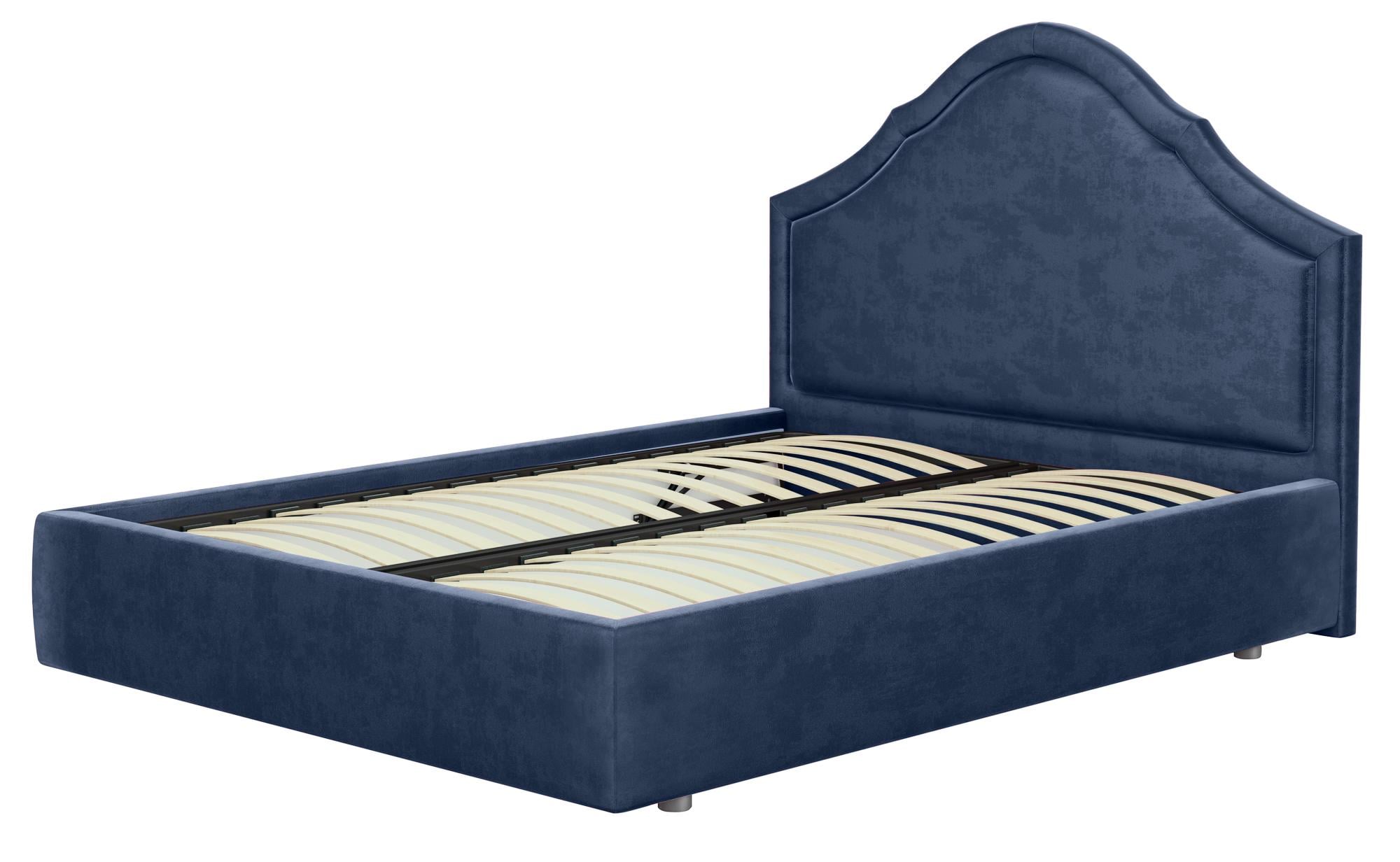 Кровать Альберта 160х200 см Allure Navy (10692506)