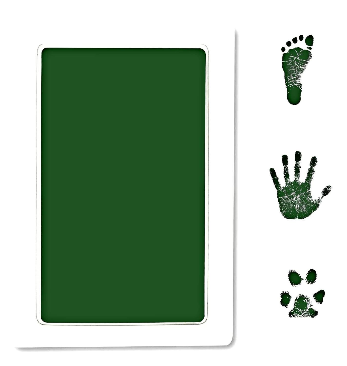 Набор для создания отпечатков детских ручек и ножек Изумрудный (20297) - фото 1 Набор для создания отпечатков детских ручек и ножек Изумрудный (20297) - фото 1