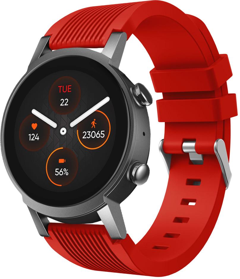 Ремешок Line для Mobvoi TicWatch E3 Red (26764-2D)