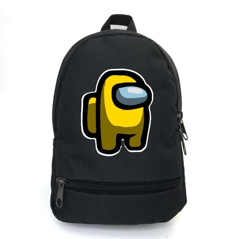 Школьный рюкзак BIG School Bag с принтом Among Us-09 43х30х17 см 22 л Черный (2314375289)