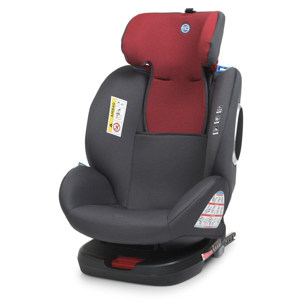 Детское автокресло El Camino Absolute 360 ME1079 c ISOFIX 0-36 кг Red Бордовый - фото 3