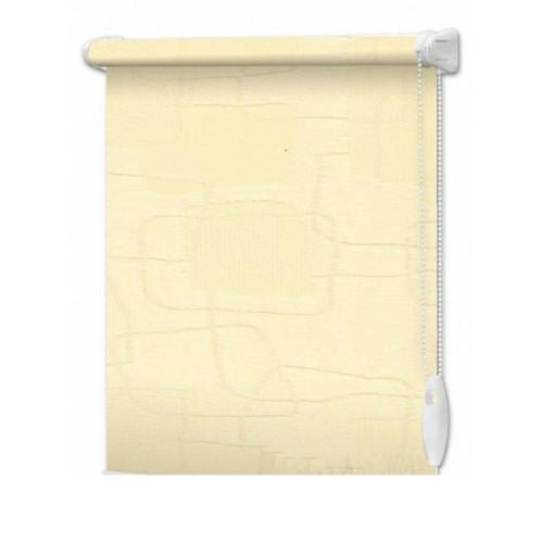 Рулонная штора Wenster Топаз 875 110х185 см открытого типа Светло-желтый (510019647)