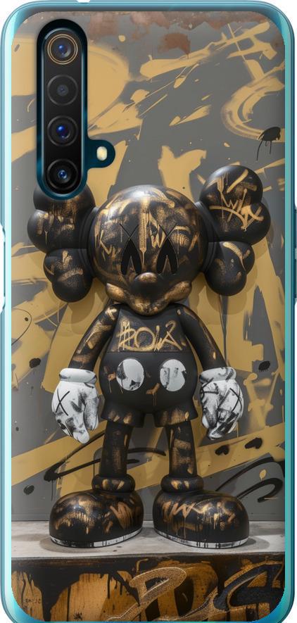 Чехол на Realme X50 Bronze kaws (6097u-1894-42517)