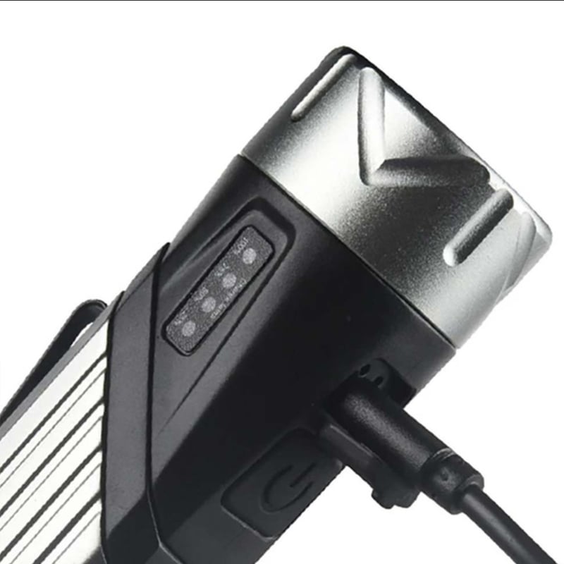 Ліхтарик світлодіодний 508-OSL + COB портативний поворотний USB магнітний (23678374) - фото 5 Ліхтарик світлодіодний 508-OSL + COB портативний поворотний USB магнітний (23678374) - фото 5