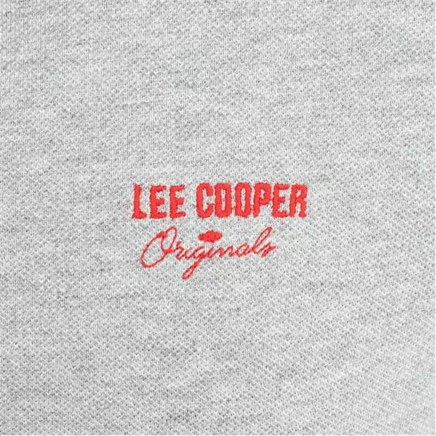 Поло чоловіче Lee Cooper з довгим рукавом XL Сірий (LS0002M045) - фото 4 Поло чоловіче Lee Cooper з довгим рукавом XL Сірий (LS0002M045) - фото 4