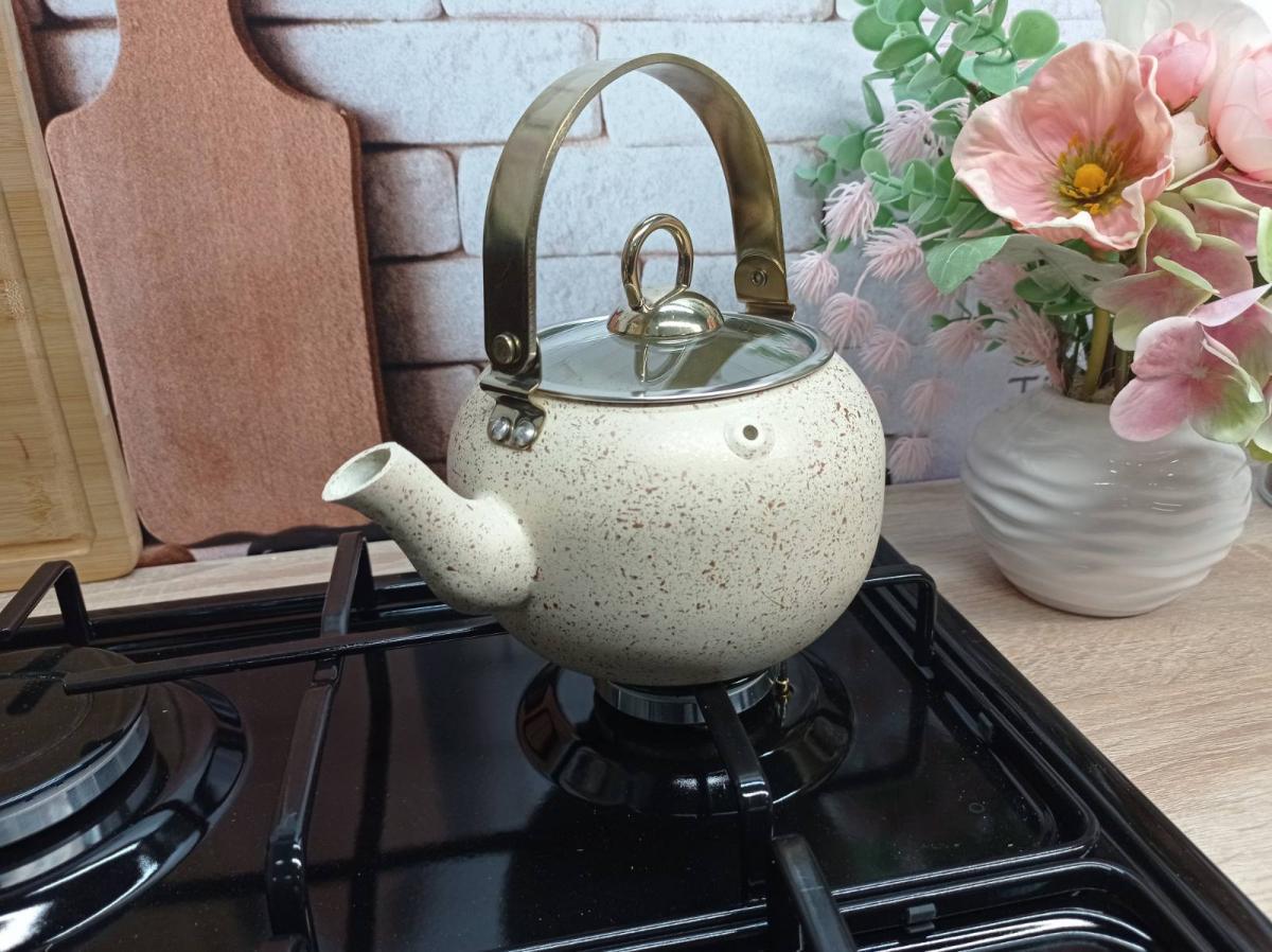 Чайник OMS Collection 8212-L 2 л Ivory (86231) - фото 3 Чайник OMS Collection 8212-L 2 л Ivory (86231) - фото 3