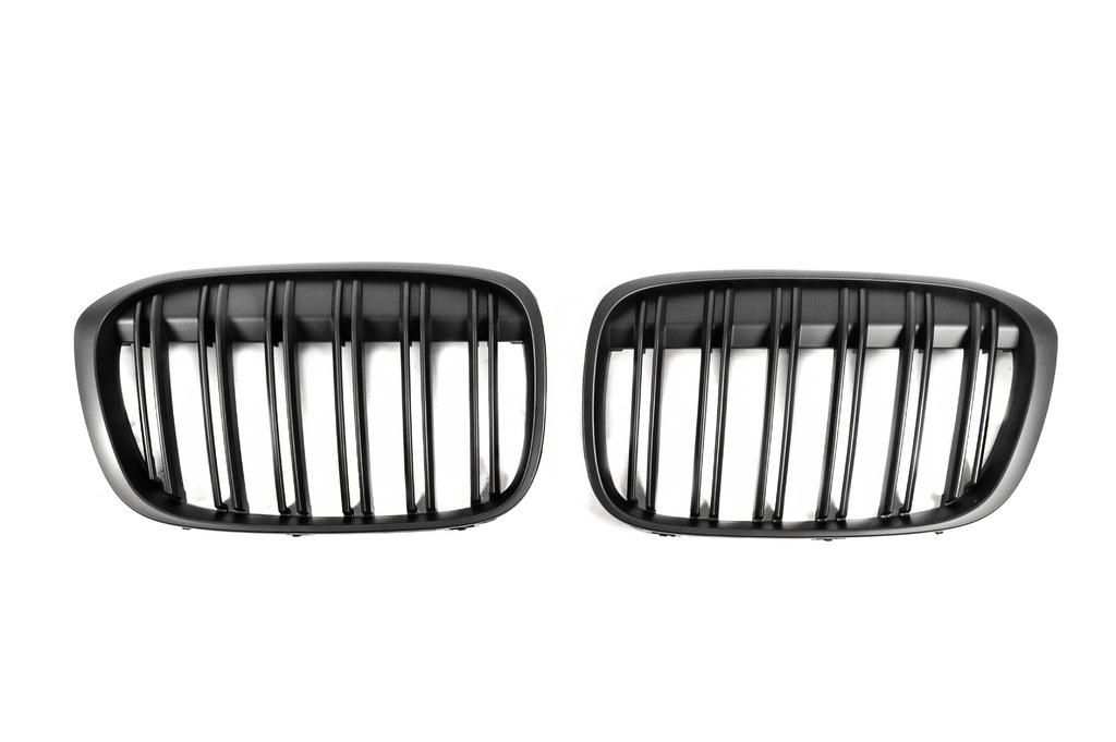 Решетка для BMW X1 F-48 2015-2022 гг Black (129026)