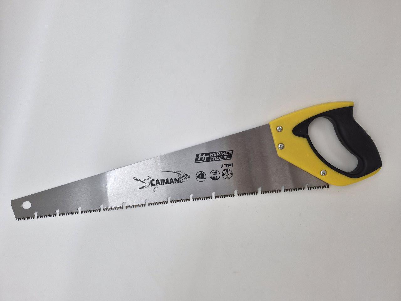 Ножовка по дереву HT HERMES TOOLS Caiman 500 мм (26-005) - фото 2 Ножовка по дереву HT HERMES TOOLS Caiman 500 мм (26-005) - фото 2