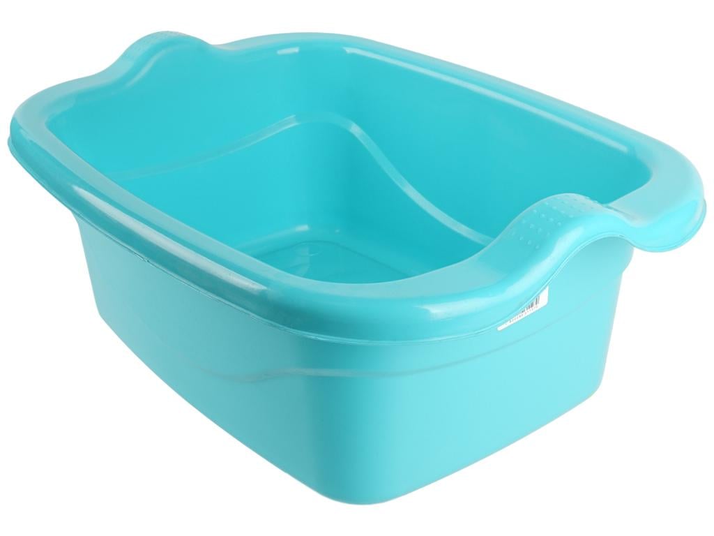 Таз прямоугольный Лазурит Консенсус 15 л Бирюзовый (MCS-11270-1) Таз прямоугольный Лазурит Консенсус 15 л Бирюзовый (MCS-11270-1)