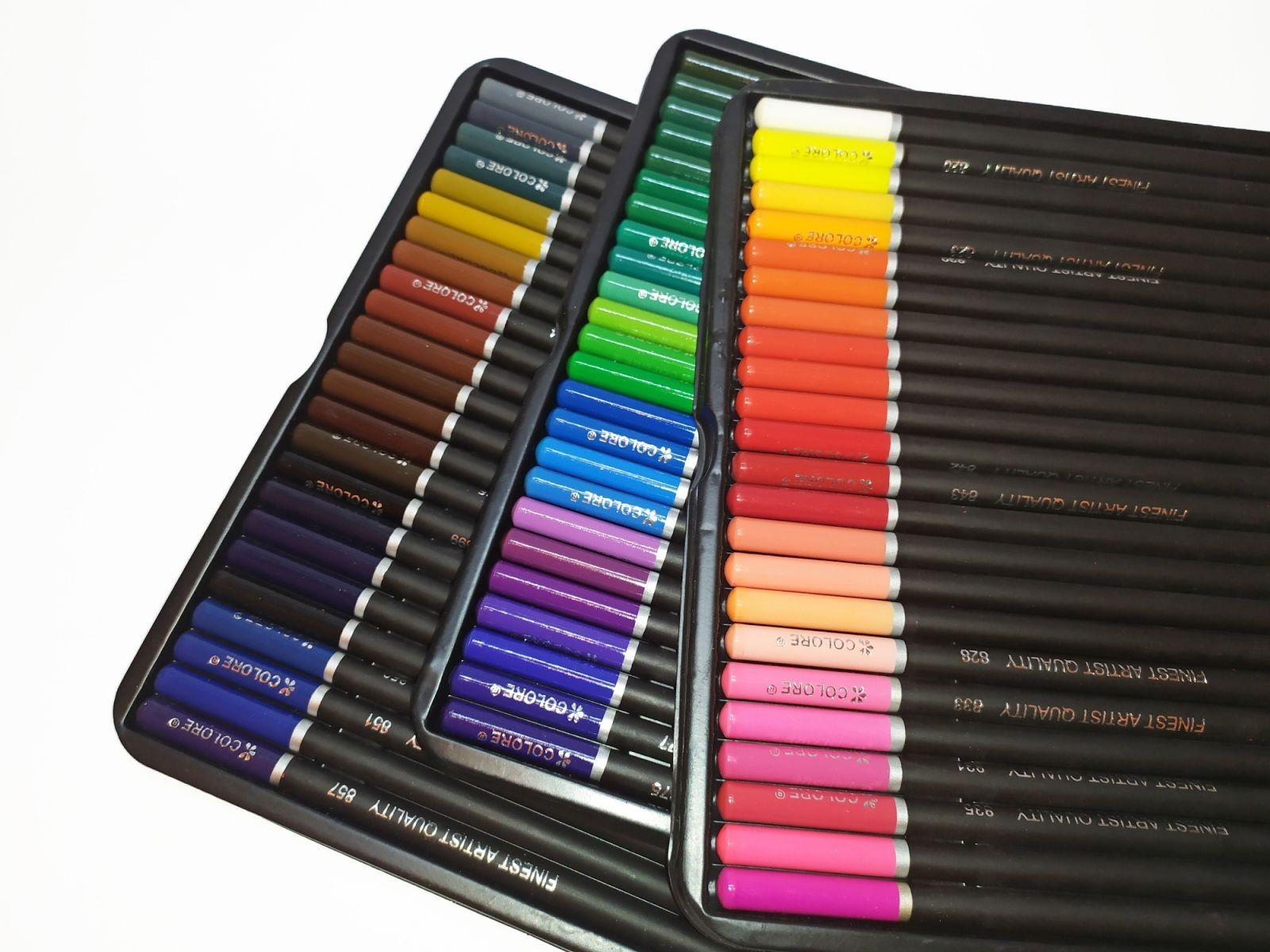 Цветные карандаши Colore 72 цвета в металлическом пенале - фото 4 Цветные карандаши Colore 72 цвета в металлическом пенале - фото 4