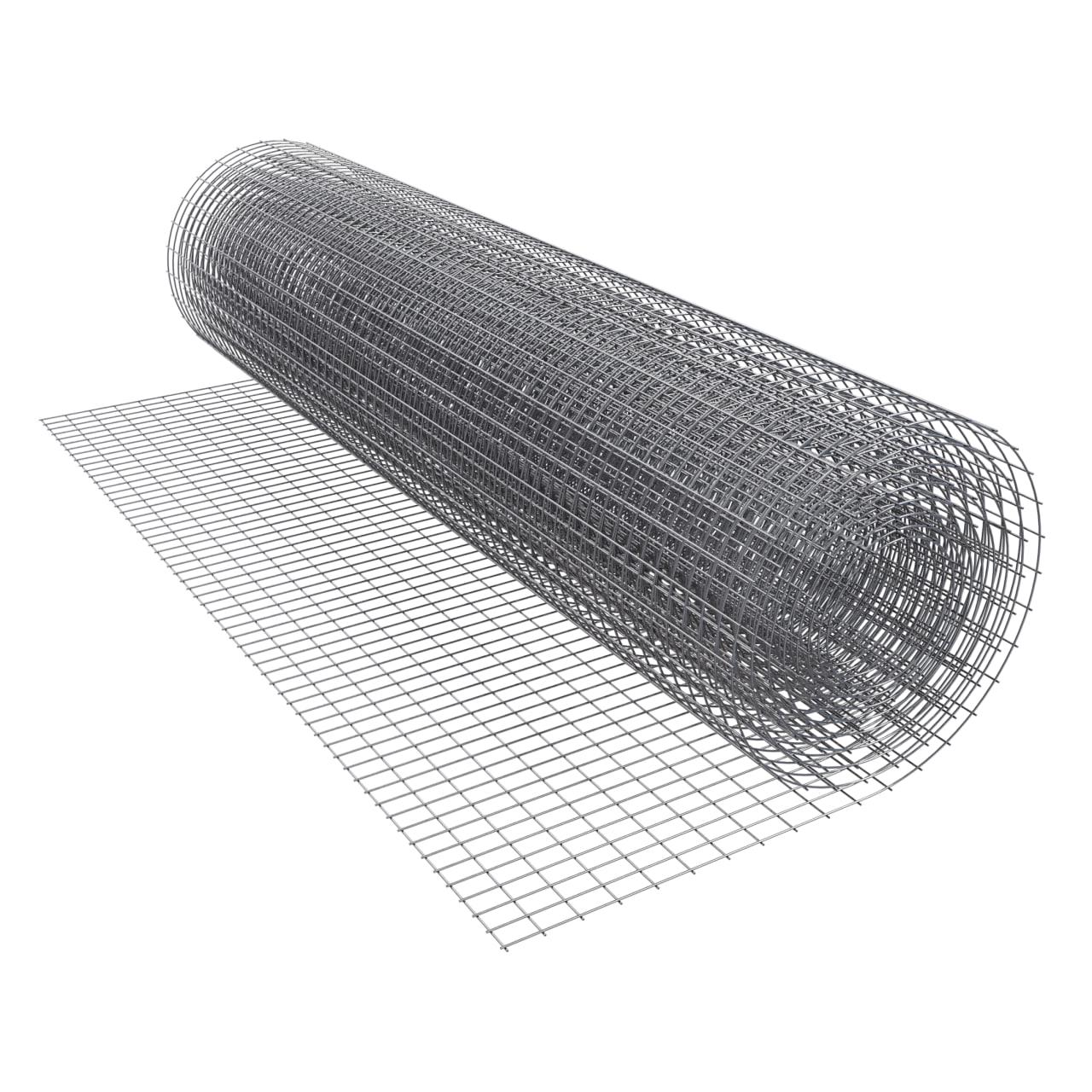 Сітка зварна сталева оцинкована 12х25 мм товщина 1.4 1 м.пог в рулонах (2766817019/К1869)