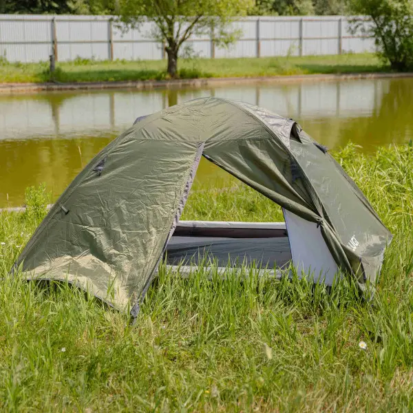 Намет туристичний двомісний з алюмінієвим каркасом для походів та кемпінгу 210x160x120 см Хакі (147-107-LU-017) - фото 3 Намет туристичний двомісний з алюмінієвим каркасом для походів та кемпінгу 210x160x120 см Хакі (147-107-LU-017) - фото 3