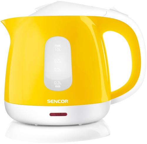 Электрочайник Sencor SWK1016YL 1100W 1 л Yellow (213351)