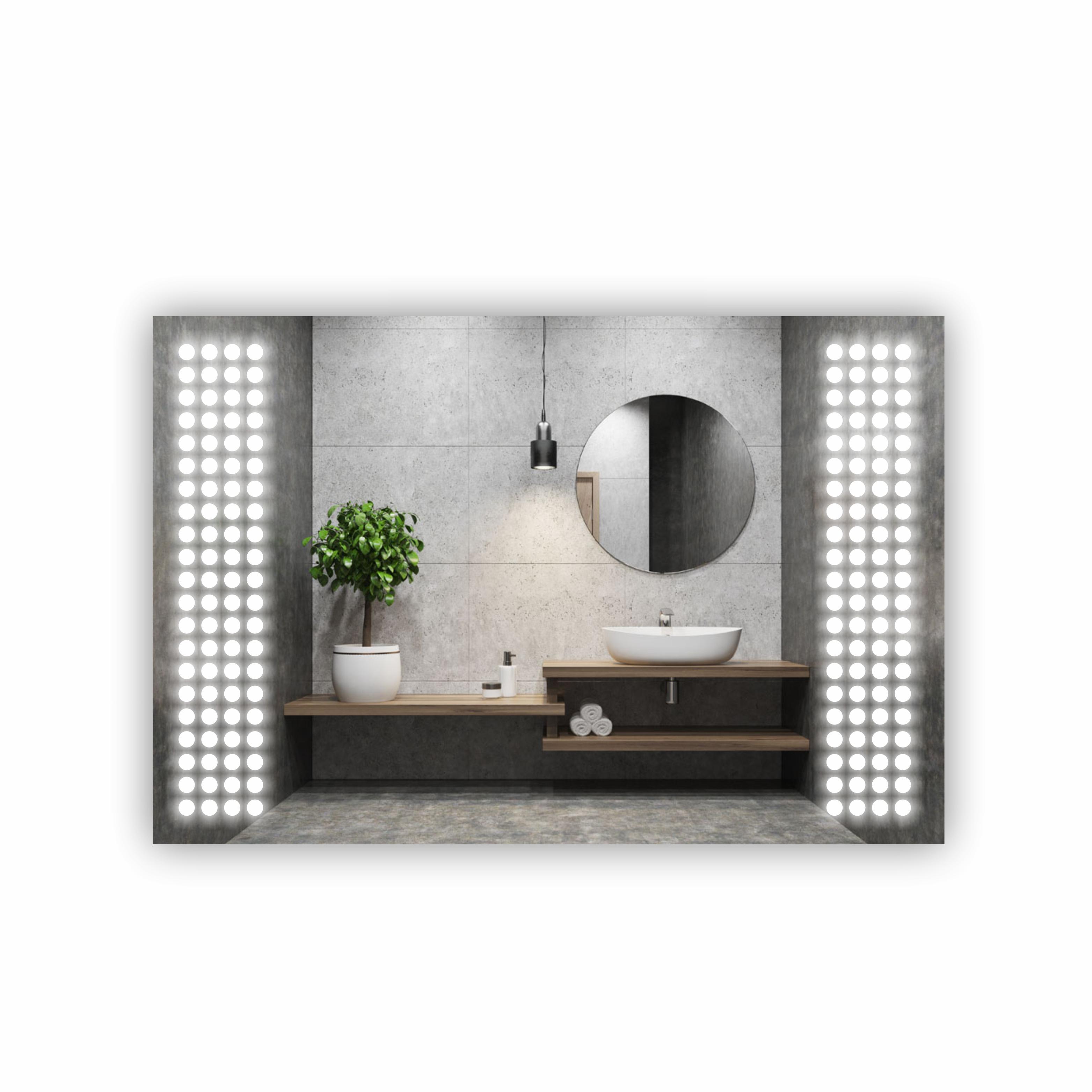 Зеркало с LED подсветкой 1200х800 мм (R-094)