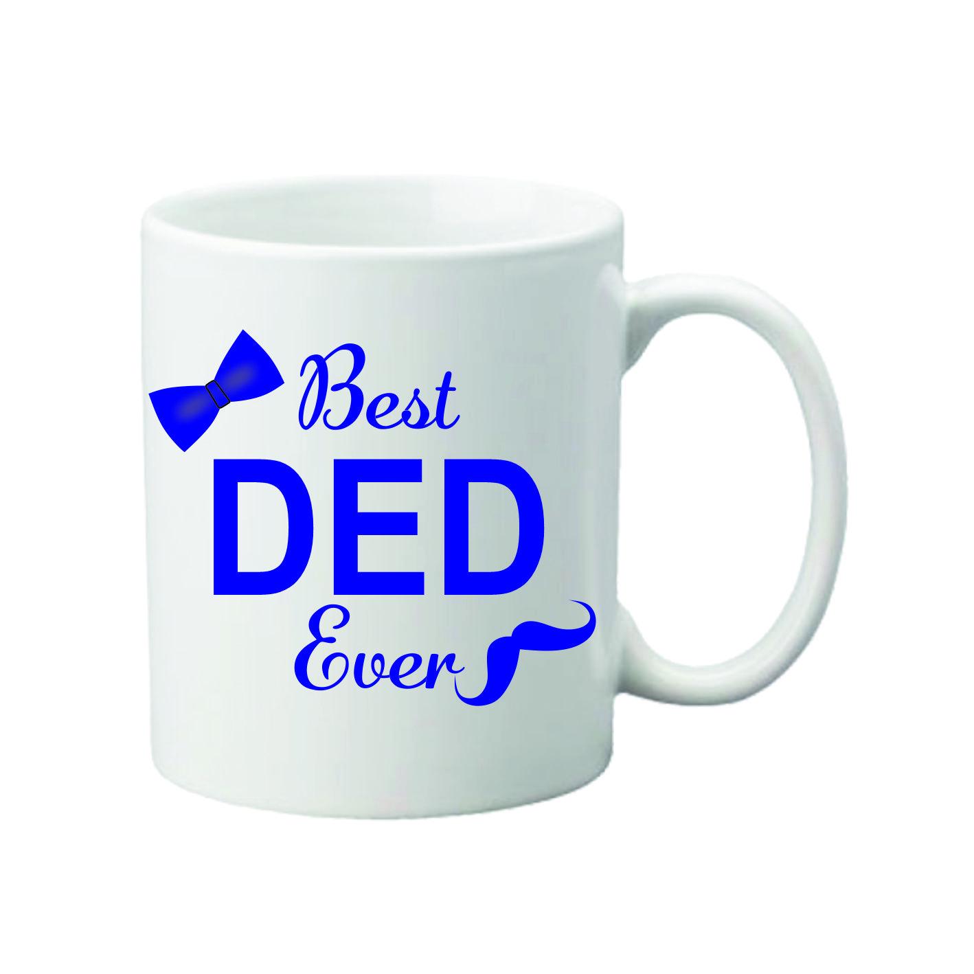 Чашка с принтом Самый лучший папа 330 мл (23572346)