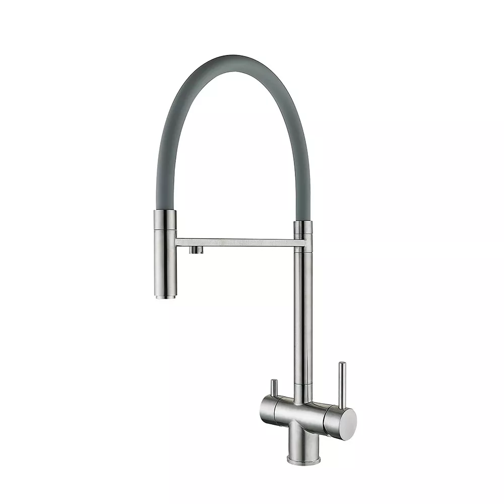 Змішувач для кухні Wezer TOP4-01 під фільтр Сатиновий (SQ-1044953) Змішувач для кухні Wezer TOP4-01 під фільтр Сатиновий (SQ-1044953)