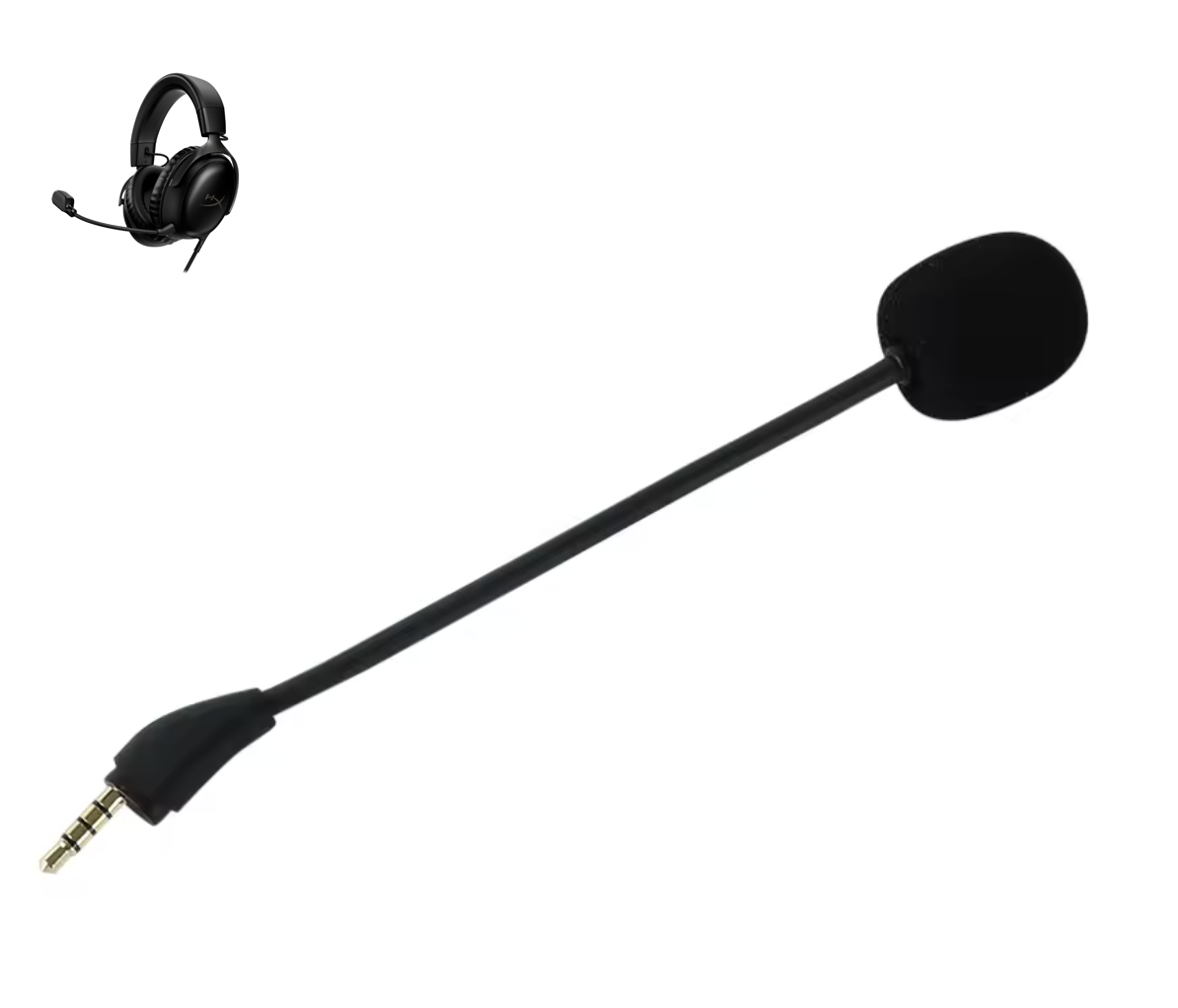 Мікрофон гарнітура до навушників HyperX Cloud III 3 Чорний (28748810) - фото 2